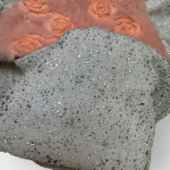 NEW Nanette baby formal dress with faux fur vest - Picture 5 of 11